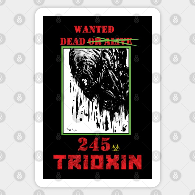 The return of the living Dead Wanted 2 Sticker by DougSQ